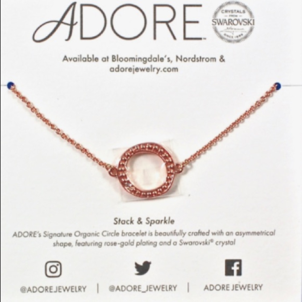 Adore- rose gold bracelet!